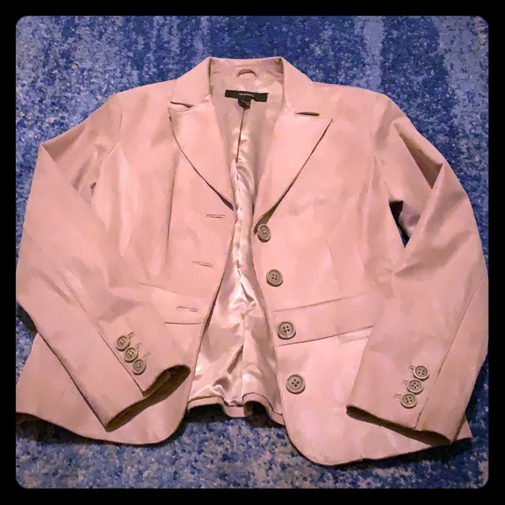 ALFANI suede jacket